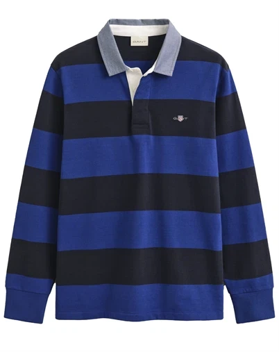 Gant - Classic Heavy Rugger Polo - Crisp Blue